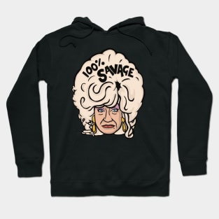 100% Savage Hoodie